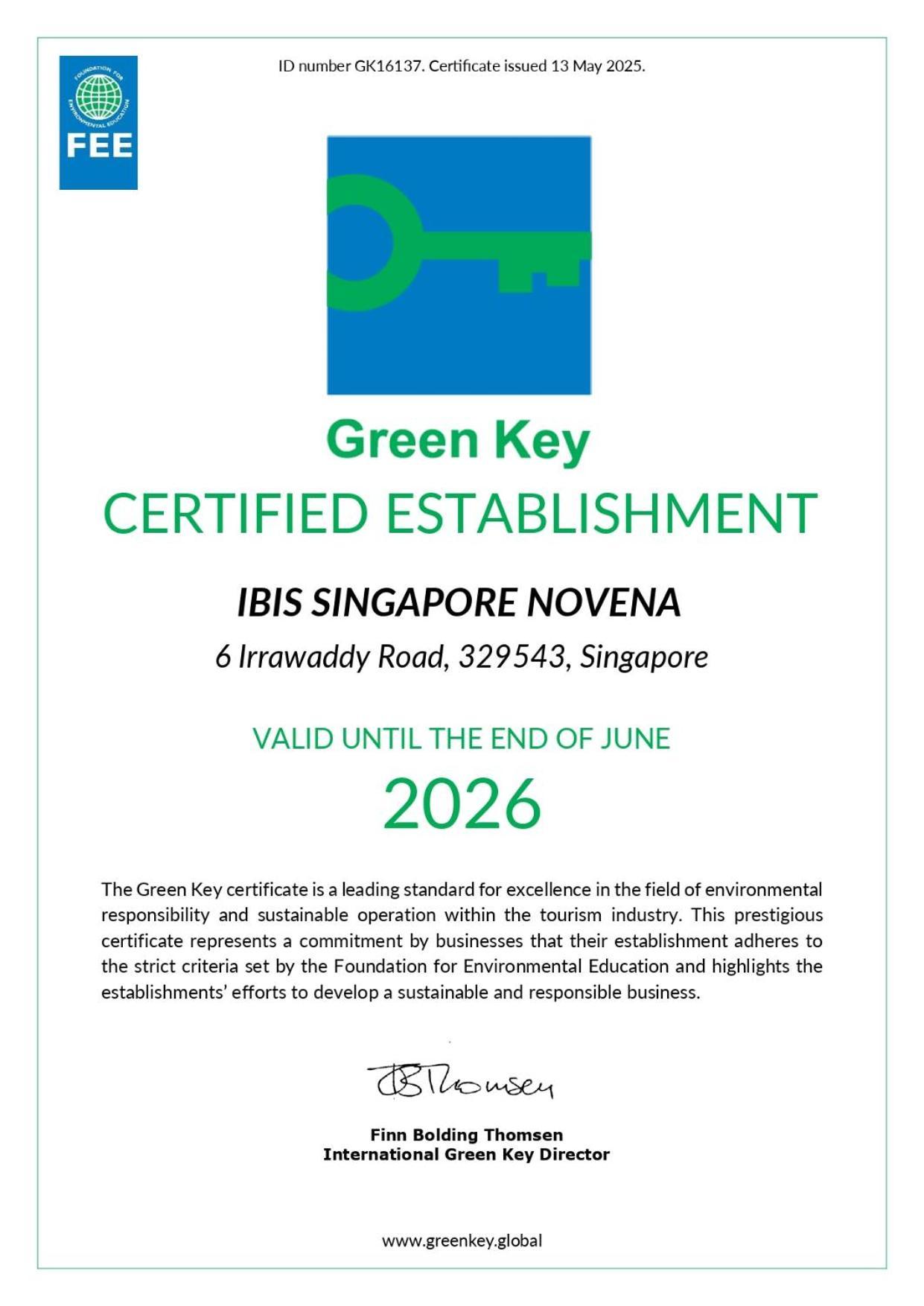 Khách sạn Ibis Novena Singapore